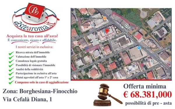 appartamento in vendita a Roma in zona Finocchio