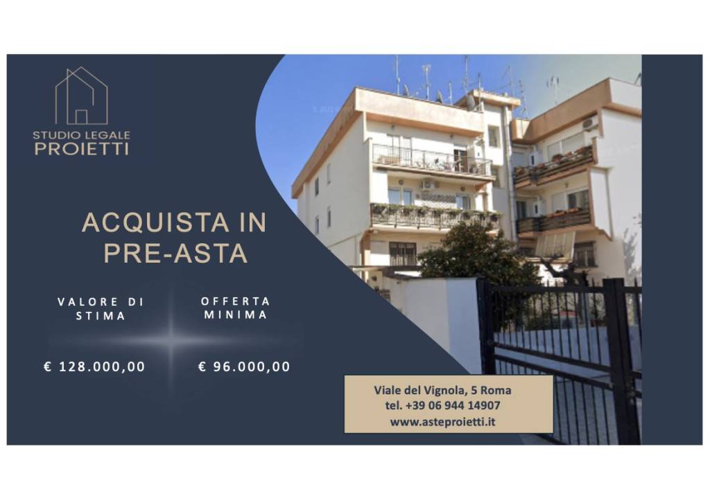 appartamento in vendita a Roma in zona Dragona/Bagnoletto