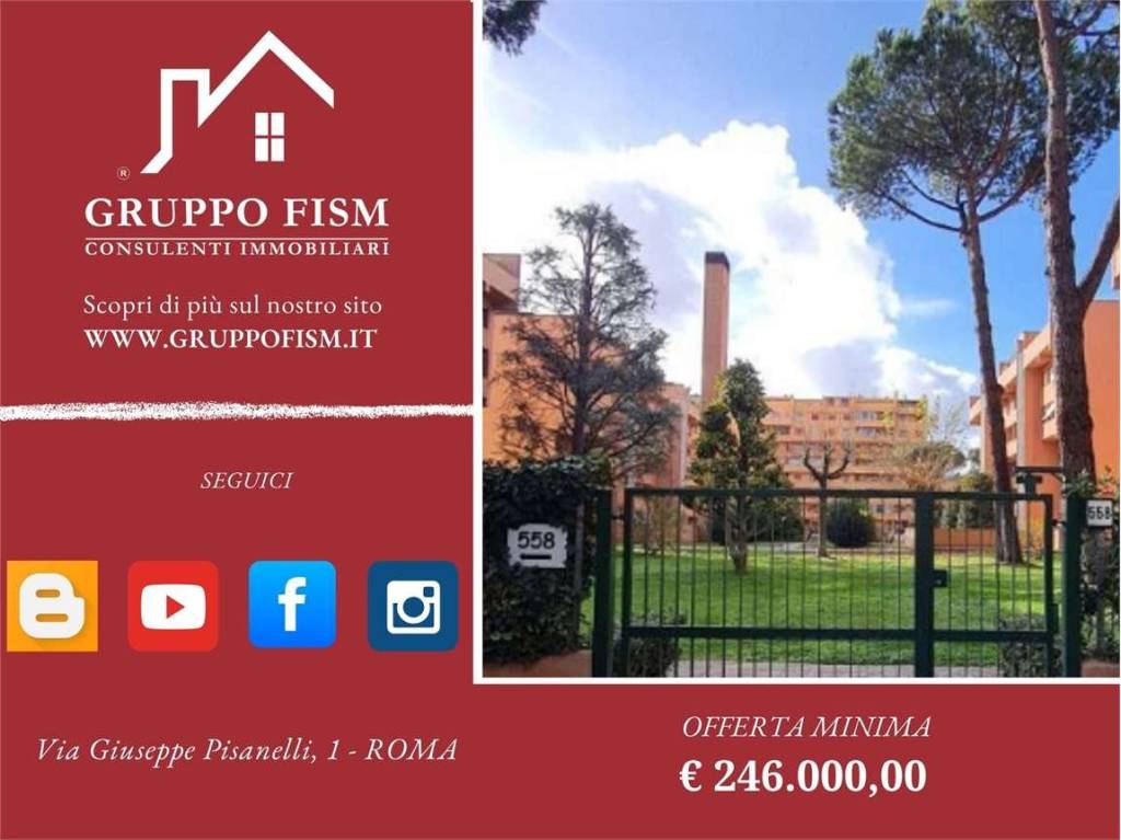appartamento in vendita a Roma in zona Ardeatino