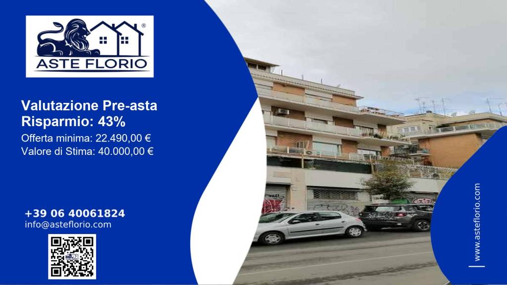 monolocale in vendita a Roma in zona Gianicolense