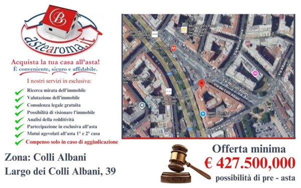 appartamento in vendita a Roma