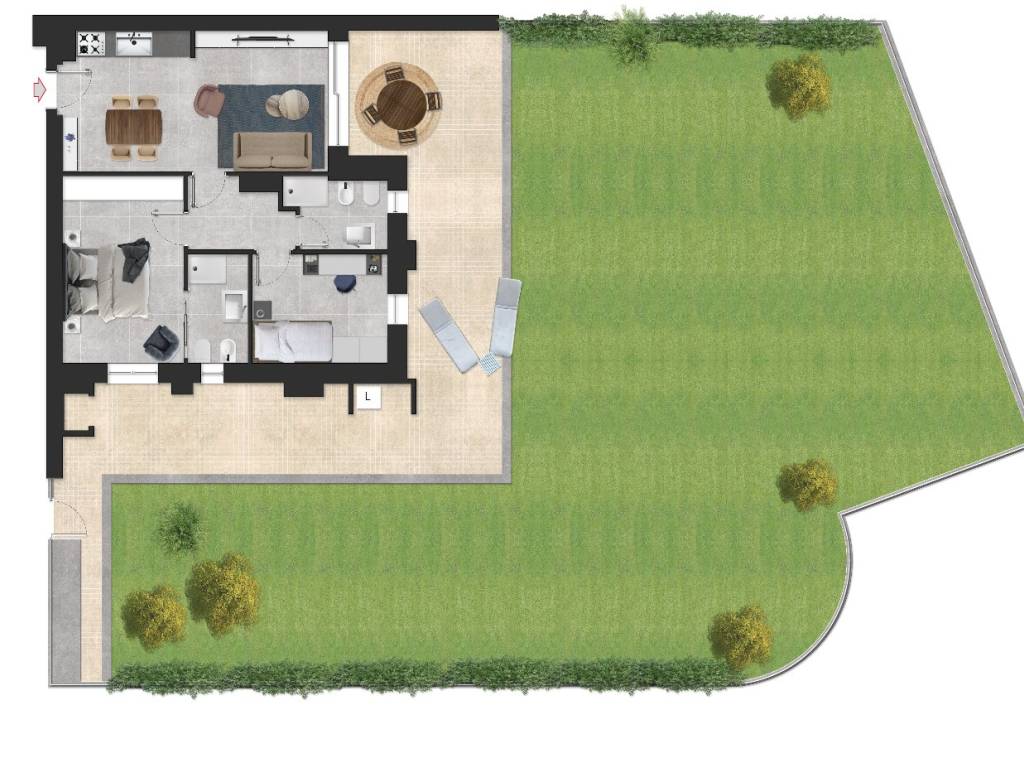 appartamento in vendita a Roma in zona Monte Sacro/Talenti