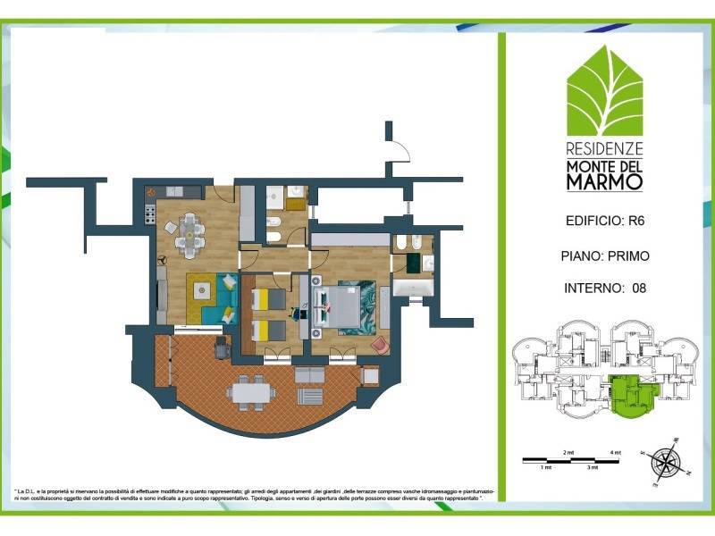 appartamento in vendita a Roma in zona Primavalle