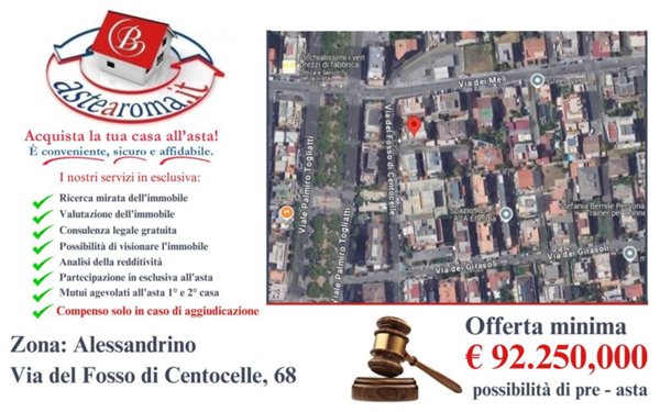 appartamento in vendita a Roma in zona Alessandrino
