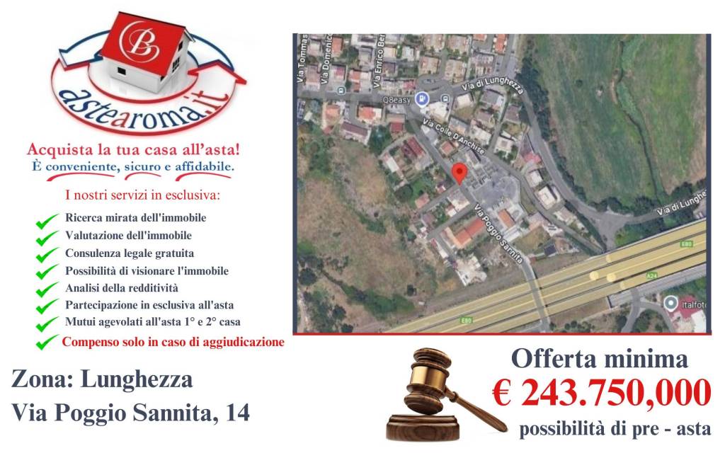 appartamento in vendita a Roma in zona Lunghezza