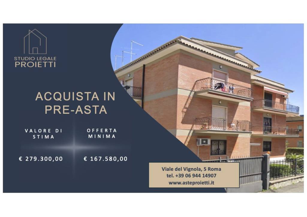 appartamento in vendita a Roma in zona Borghesiana