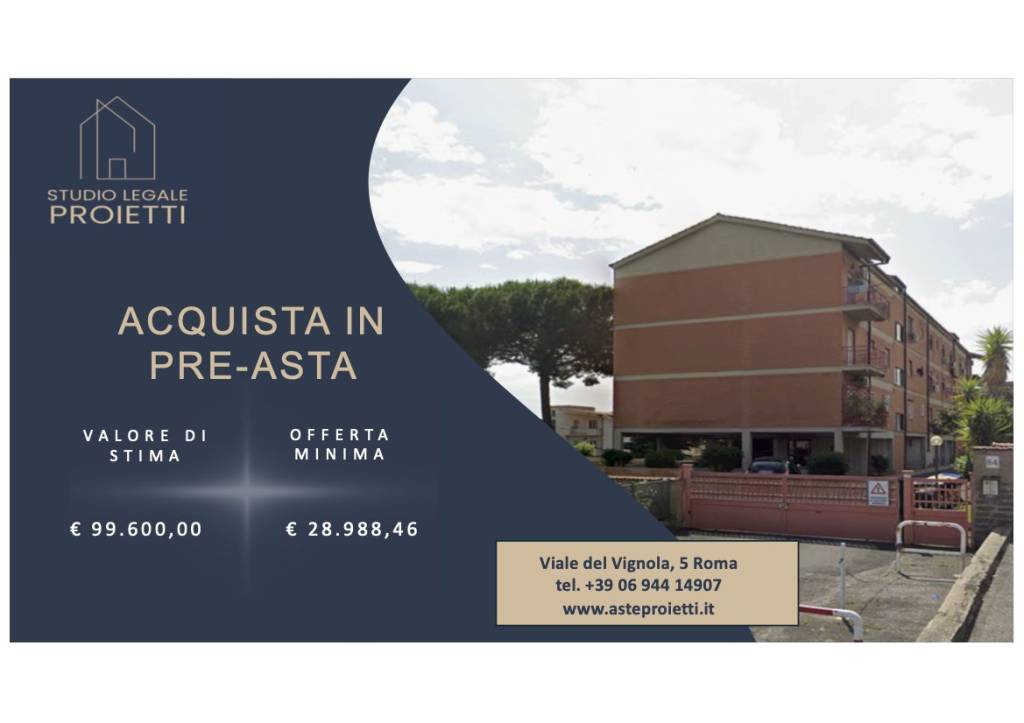 appartamento in vendita a Roma in zona Borghesiana