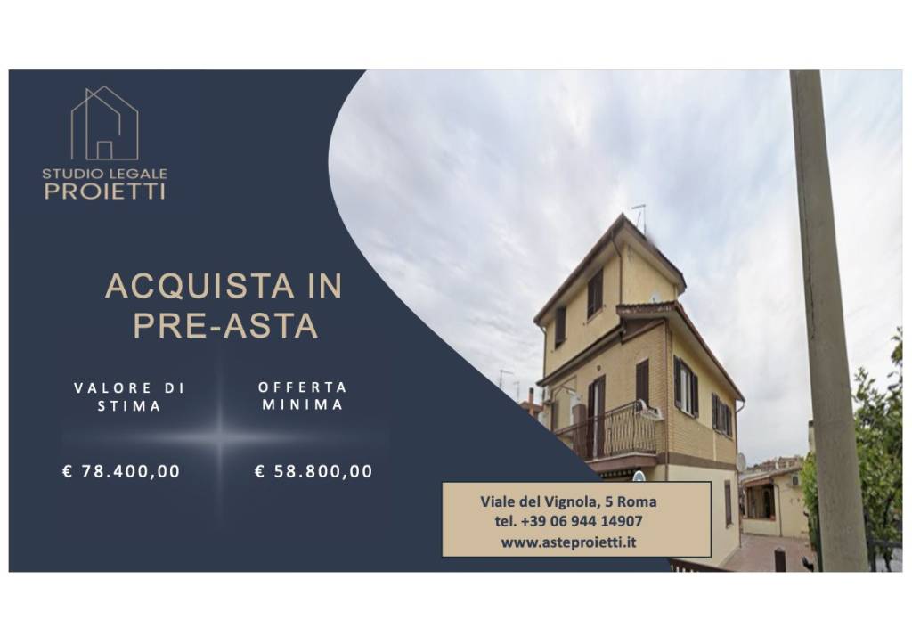 appartamento in vendita a Roma in zona Finocchio