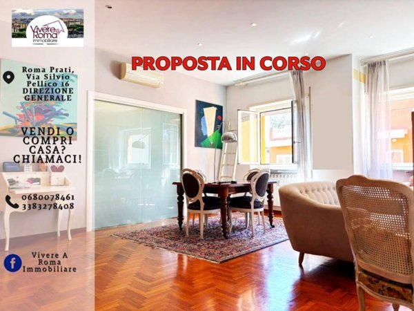 appartamento in vendita a Roma in zona Della Vittoria