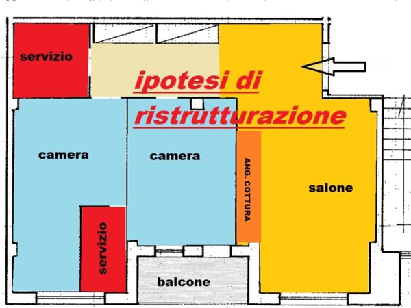 appartamento in vendita a Roma in zona Aurelio