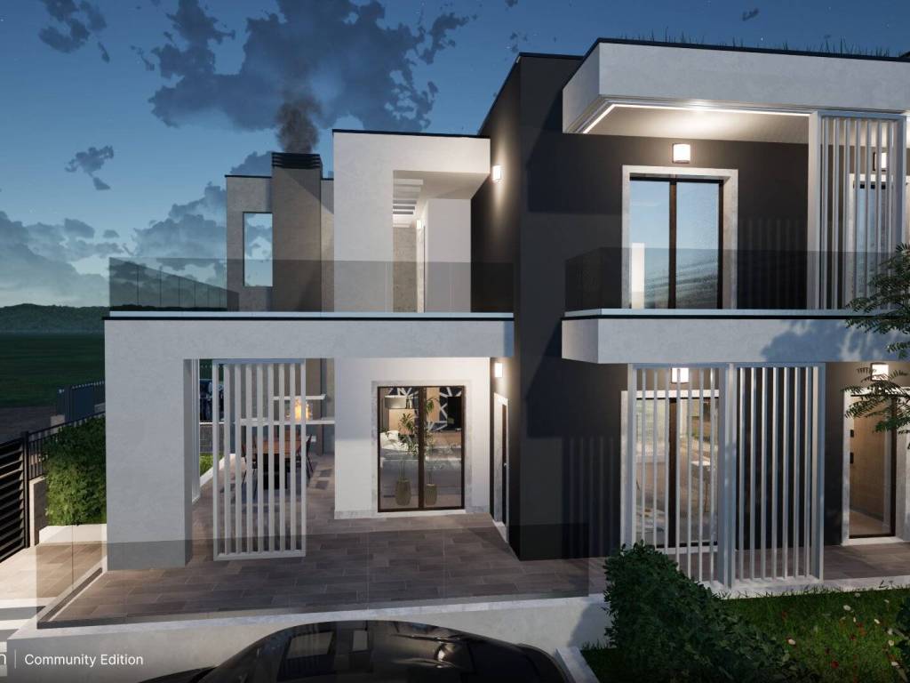 casa indipendente in vendita a Roma in zona Finocchio