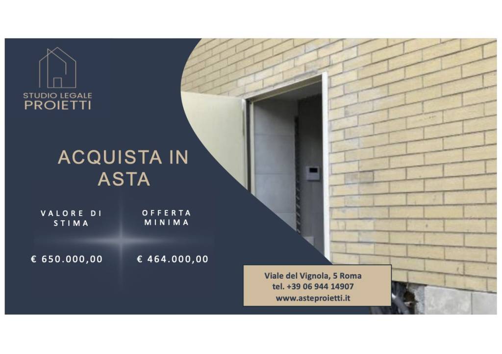 appartamento in vendita a Roma in zona Valle Muricana