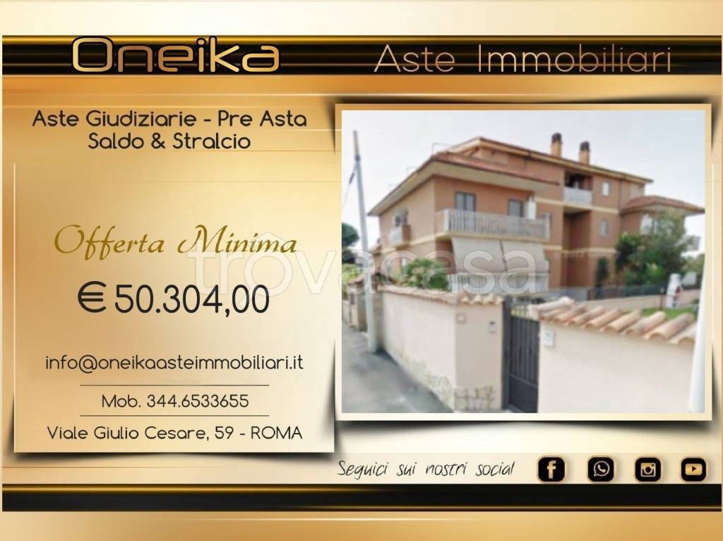 appartamento in vendita a Roma in zona Acilia
