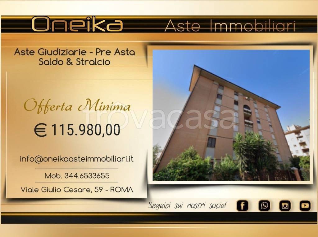 appartamento in vendita a Roma