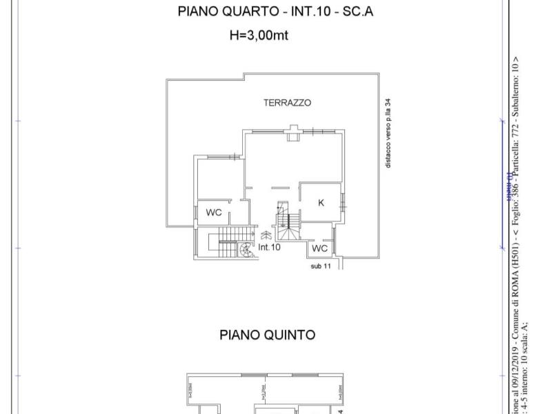 appartamento in vendita a Roma in zona Gianicolense