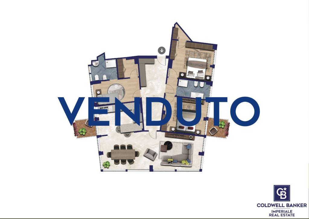 appartamento in vendita a Roma in zona Tor di Quinto