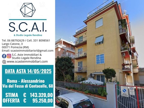 appartamento in vendita a Roma in zona Alessandrino