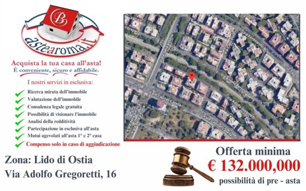 appartamento in vendita a Roma in zona Ostia