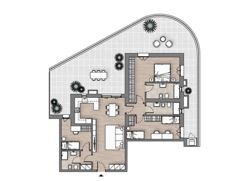 appartamento in vendita a Roma in zona Monte Sacro/Talenti