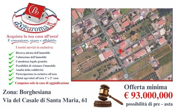 appartamento in vendita a Roma in zona Finocchio
