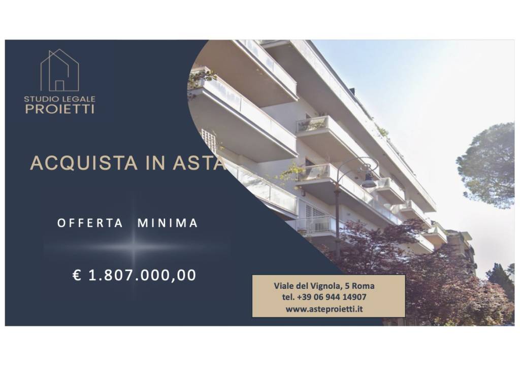 appartamento in vendita a Roma in zona Della Vittoria