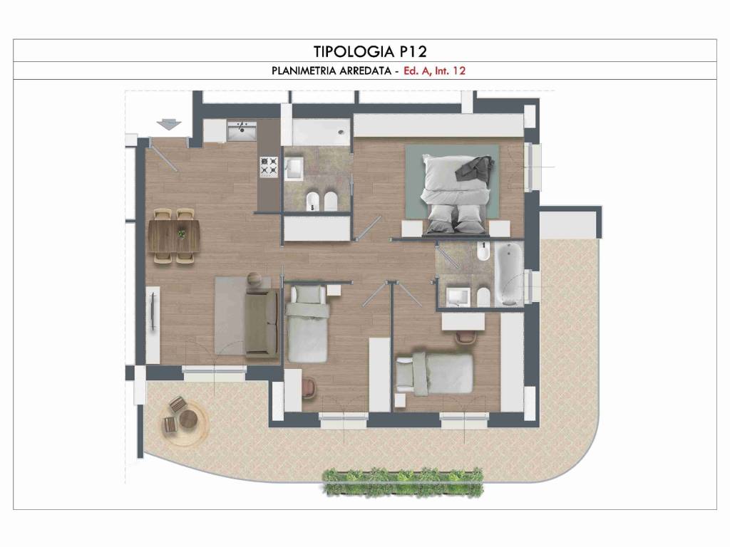 appartamento in vendita a Roma in zona Torrevecchia