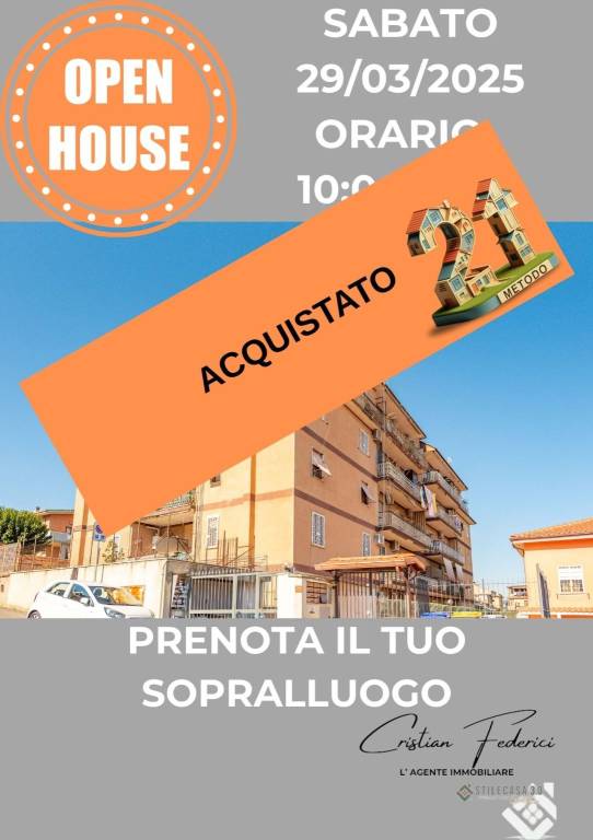 appartamento in vendita a Roma in zona Borghesiana