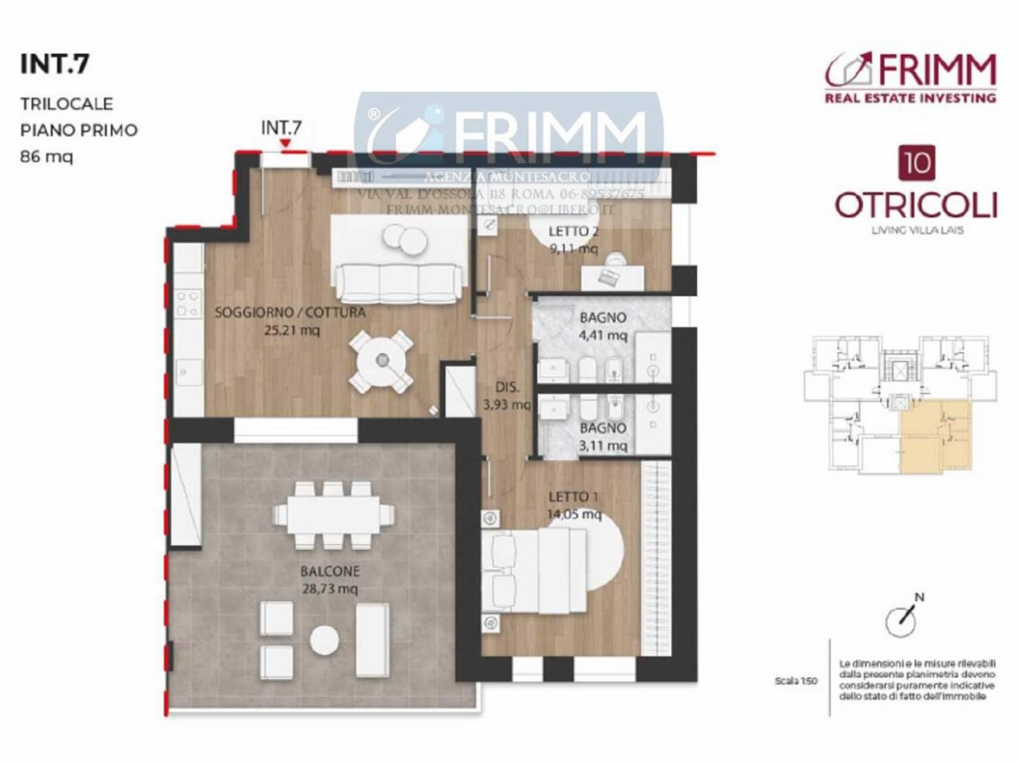 appartamento in vendita a Roma in zona Tuscolano