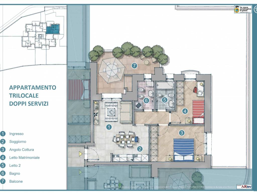 appartamento in vendita a Roma in zona Trionfale