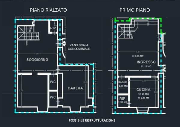 appartamento in vendita a Roma in zona Castro Pretorio