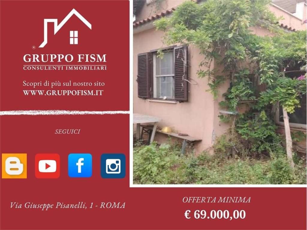 casa indipendente in vendita a Roma in zona Dragona/Bagnoletto