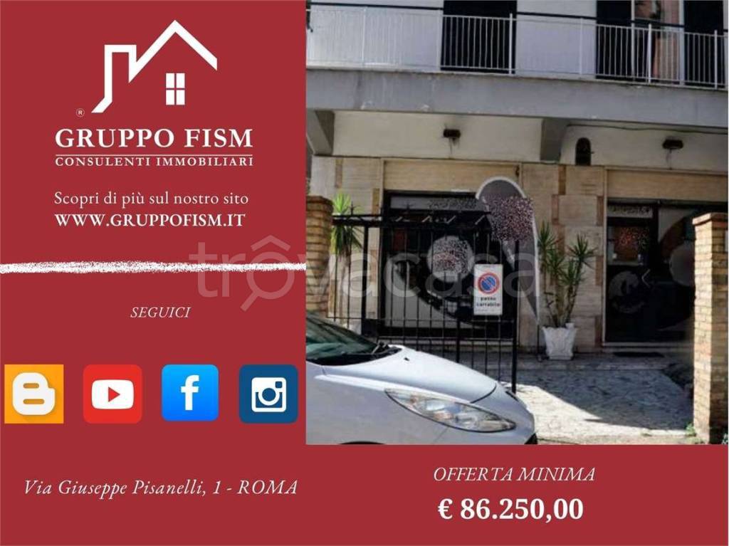 trivano in vendita a Roma in zona Torre Maura