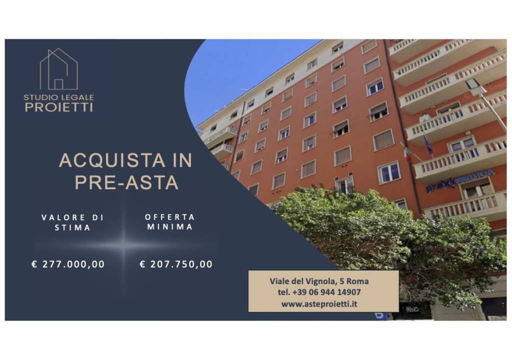 appartamento in vendita a Roma