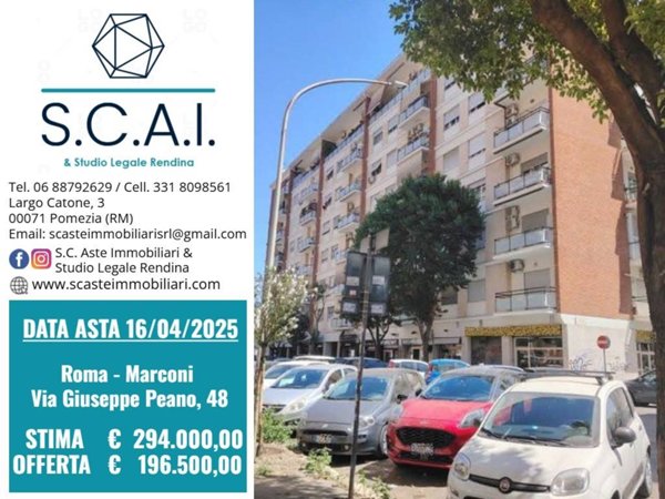 appartamento in vendita a Roma in zona Portuense