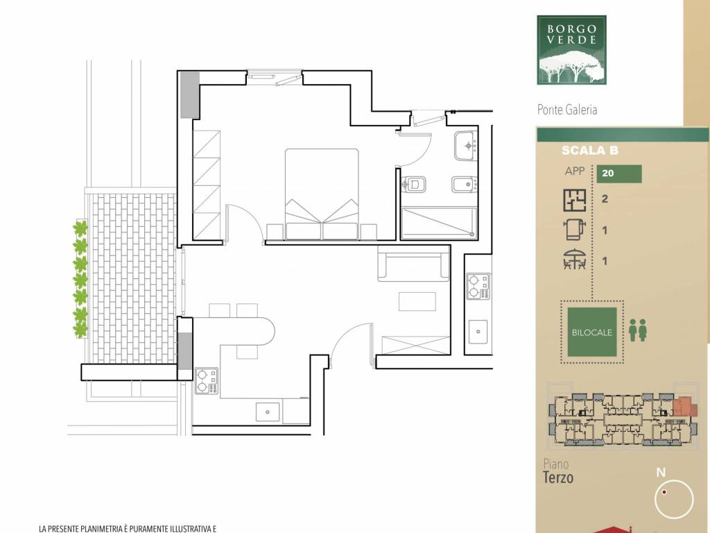 appartamento in vendita a Roma in zona Massimina/Casal Lumbroso