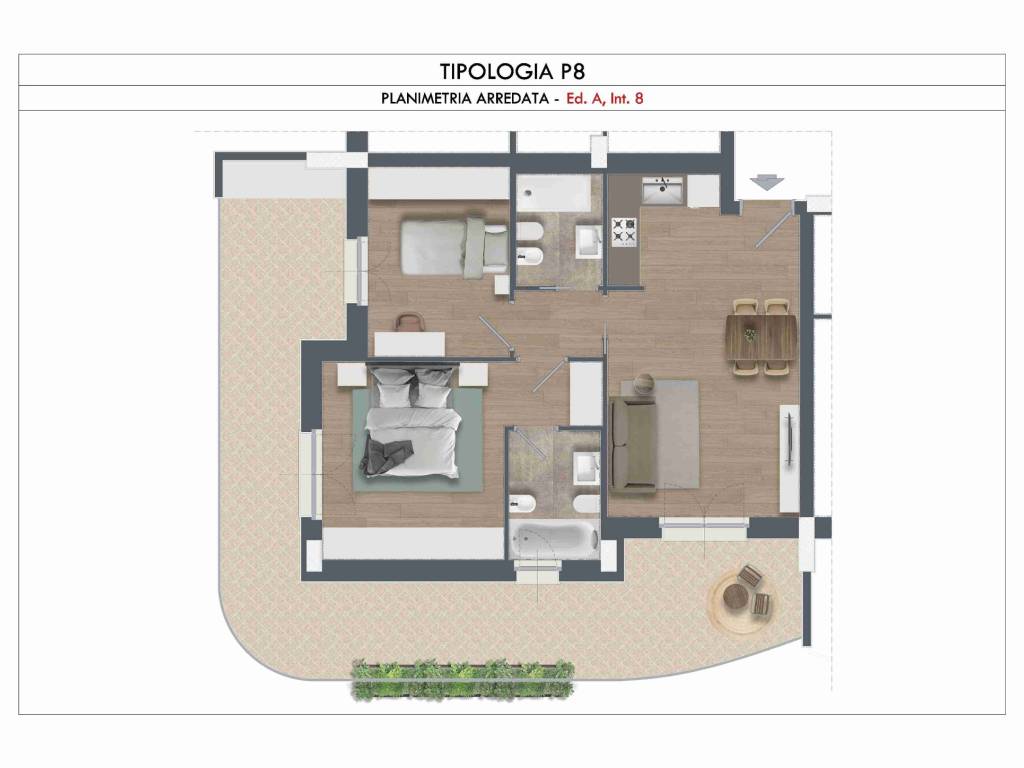 appartamento in vendita a Roma in zona Acilia