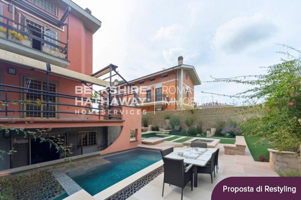 casa indipendente in vendita a Roma in zona Axa