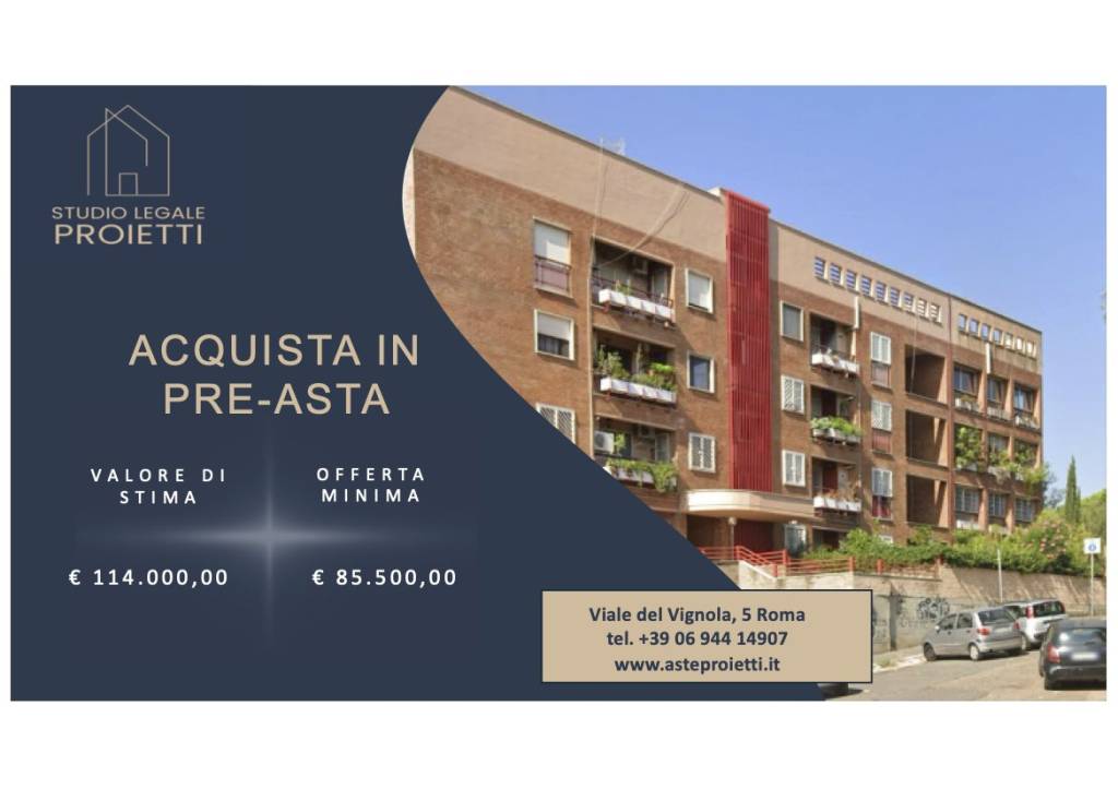 appartamento in vendita a Roma in zona Colle del Sole