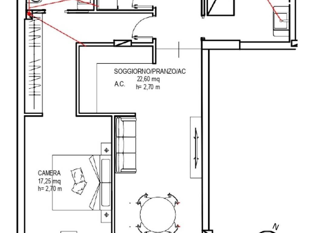 appartamento in vendita a Roma in zona Torre Maura