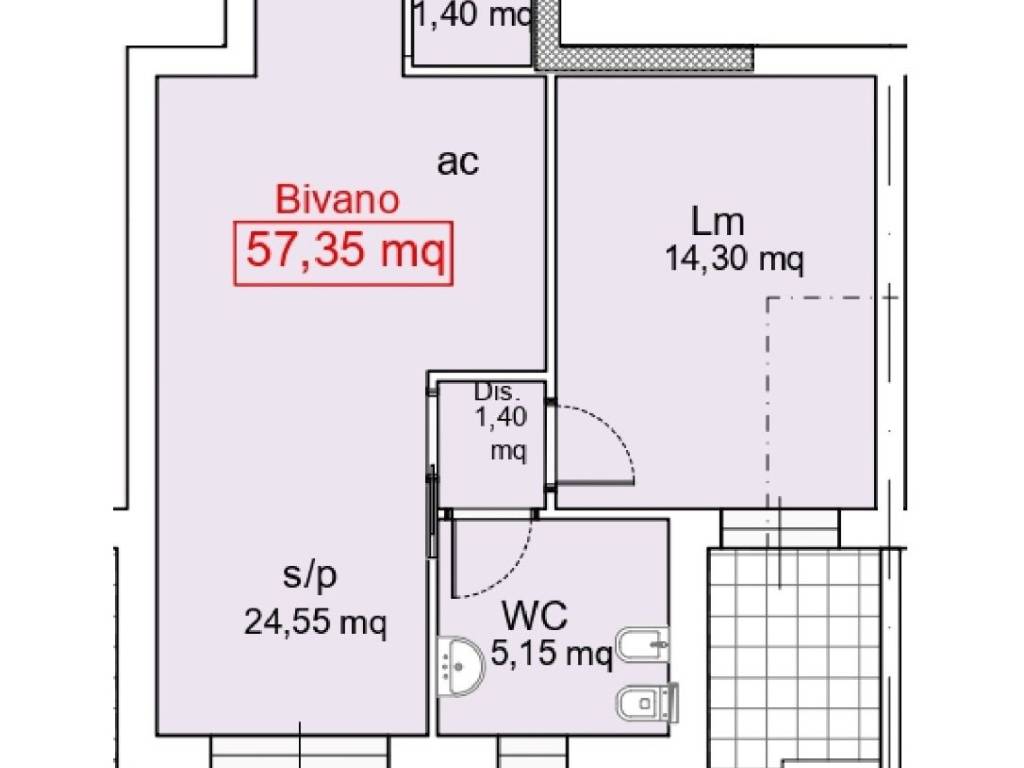 appartamento in vendita a Roma in zona Casal Monastero