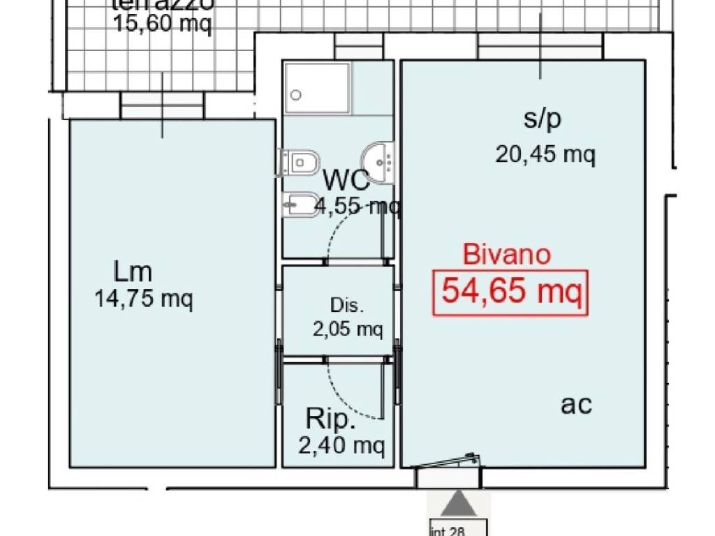 appartamento in vendita a Roma in zona Pantan Monastero