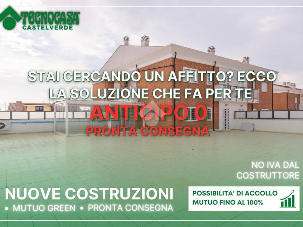 appartamento in vendita a Roma in zona Castelverde