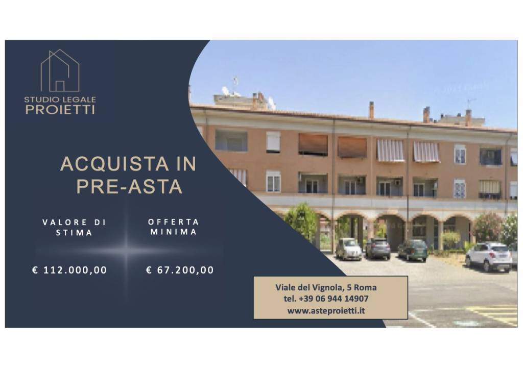 appartamento in vendita a Roma in zona Borghesiana