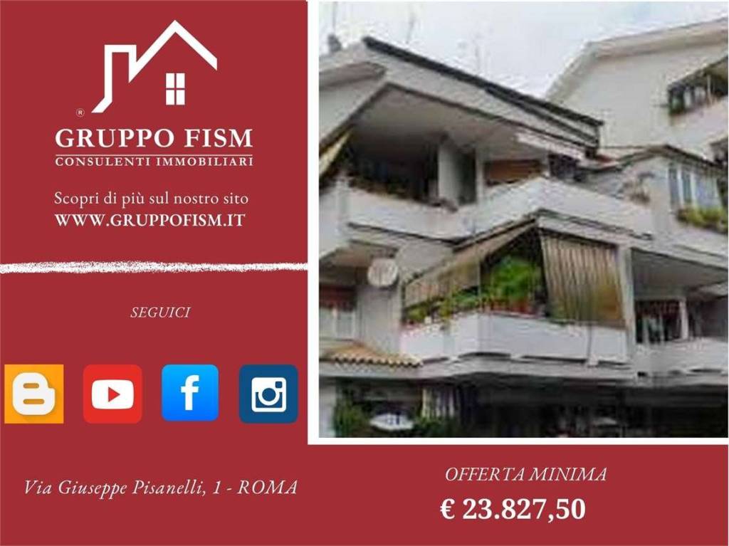 appartamento in vendita a Roma in zona Tomba di Nerone