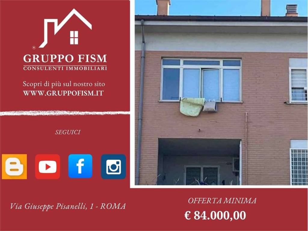 appartamento in vendita a Roma in zona Borghesiana