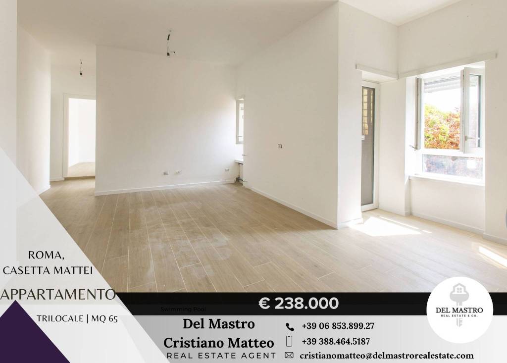 appartamento in vendita a Roma in zona Corviale