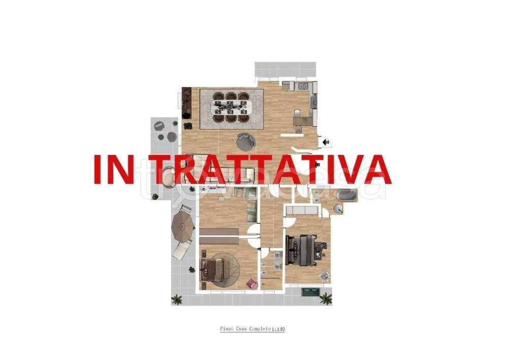 appartamento in vendita a Roma in zona Gianicolense