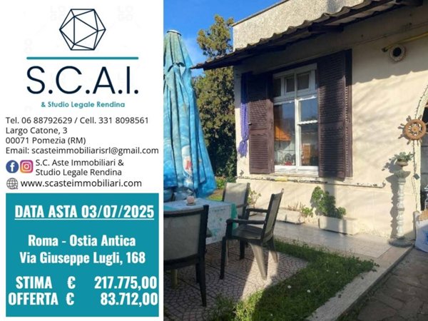 appartamento in vendita a Roma in zona Ostia Antica