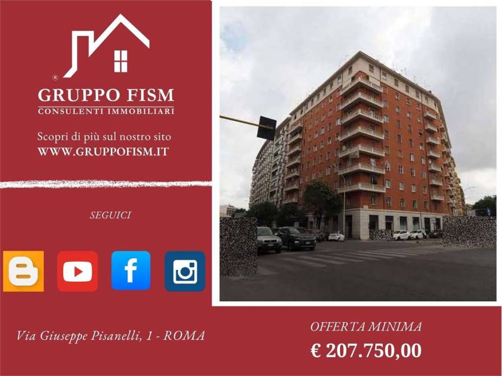 appartamento in vendita a Roma