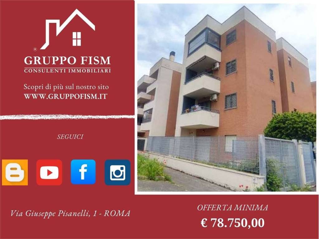 appartamento in vendita a Roma in zona Ponte di Nona